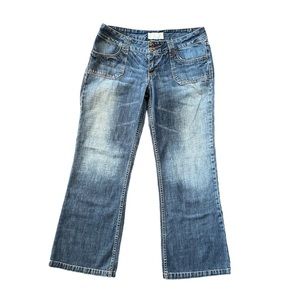Maurices Women’s Medium Wash, Wide Leg Jeans, Sz 13/14